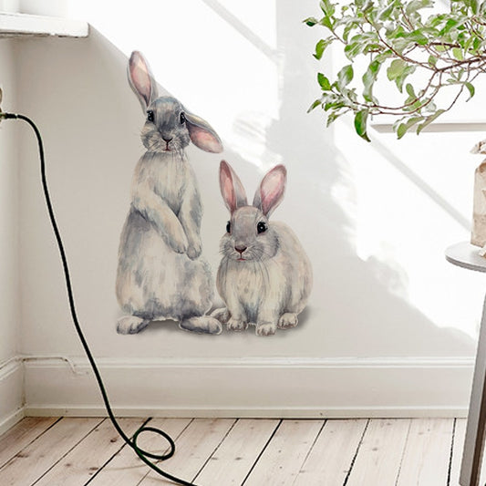 Rabbits And Squirrel Wall Art