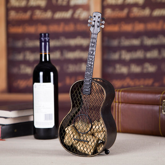 Guitar Wine Cork Holder